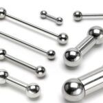 Straight rivet with balls